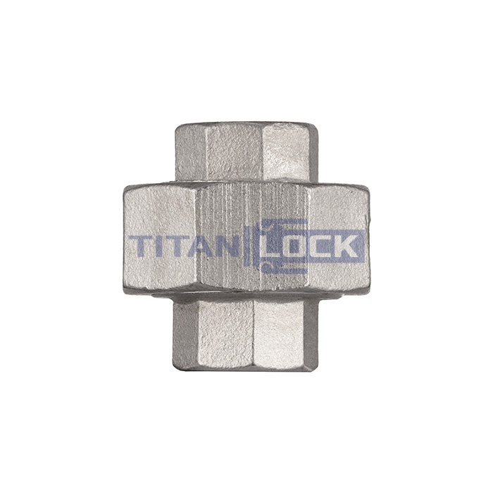 Американка конусная нержавеющая (AISI304) 3/8", ВР/ВР TL037UFFC TITAN LOCK