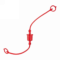 Заглушка для БРС серии А, ISO 7241-A, гибкий пластик, 3/4in TL6A-DP TITAN LOCK