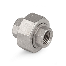 Американка конусная нержавеющая (AISI304) 1-1/4", ВР/ВР TL125UFFC TITAN LOCK