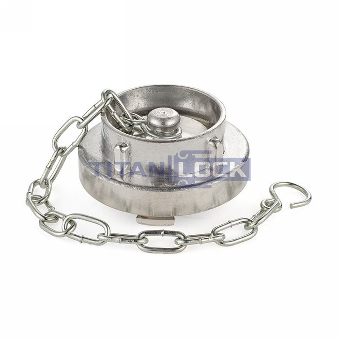 Cоединение типа Storz, заглушка с крепежной цепью, KA=66, алюминий TLSTORZ66 TITAN LOCK