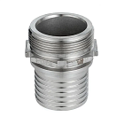 2,5in, штуцер с наружной резьбой под рукав, нерж. сталь, TLSM65SS TITAN LOCK