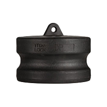 Камлок полипропиленовый тип DР, заглушка для розетки 3", TL300DPPP TITAN LOCK