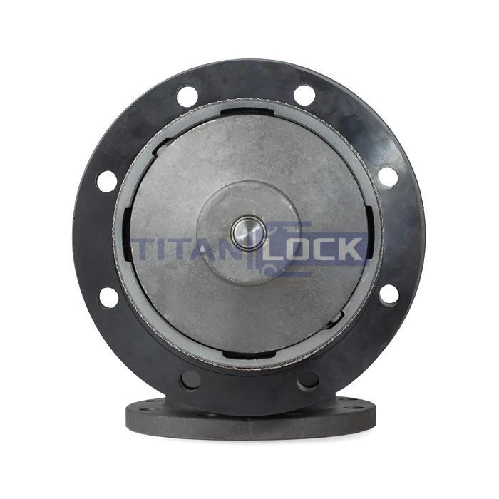 4Пневматический донный клапан, круглый фланец, алюминий, 6in, TL600PBV-C TITAN LOCK