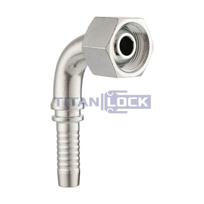 Фитинг DN 06 DK (Г) M14X1.5 (90), TL-DK06F14X1.5-90 TITAN LOCK