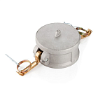 Камлок алюминиевый тип DC серия "EcoLine", заглушка для ниппеля 8", TL800DCAL-EL TITAN LOCK