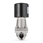 Соленоидный клапан нормально-закрытый, пилотный, 220В, PN16, Нерж.304/PTFE, DN50, TLSCP50/16PT1S TITAN LOCK