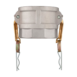Камлок алюминиевый тип D розетка, внутр. резьба BSP 3", TL300DAL TITAN LOCK