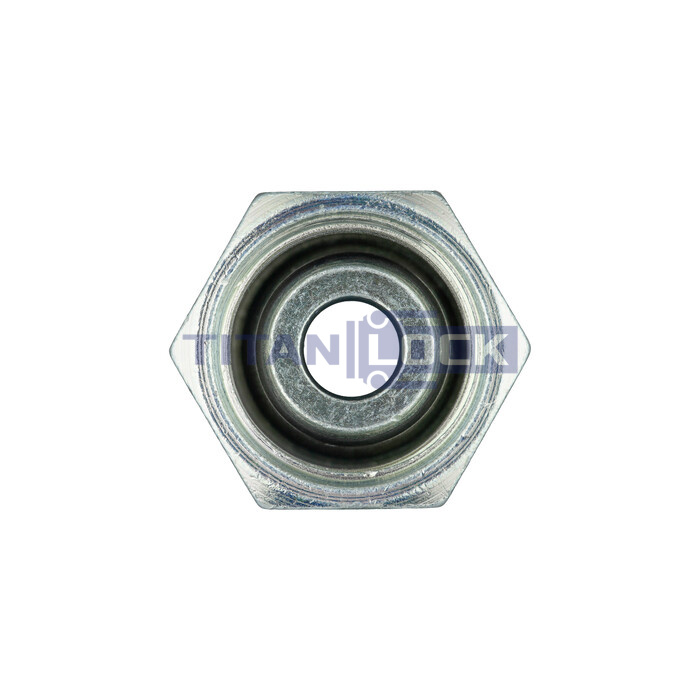 Фитинг DN 12 DKOL (Г) M22X1.5, TL-DKOL12F22X1.5 TITAN LOCK