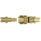 БРС серия D, ISO 6150 B, ниппель, нар.резьба, латунь, 1/2in TL4DMS-B TITAN LOCK