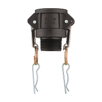 Камлок полипропиленовый тип B розетка, наруж. резьба BSP 1 1/4", TL125BPP TITAN LOCK
