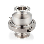 Обратный клапан нержавеющий (AISI304) DN65, типа clamp-clamp TLCV065CLS TITAN LOCK
