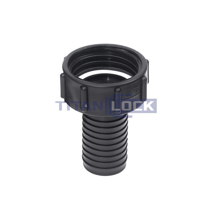 Переходник на Еврокуб под шланг S60x3/4, полипроп., TLEC3/4AH TITAN LOCK