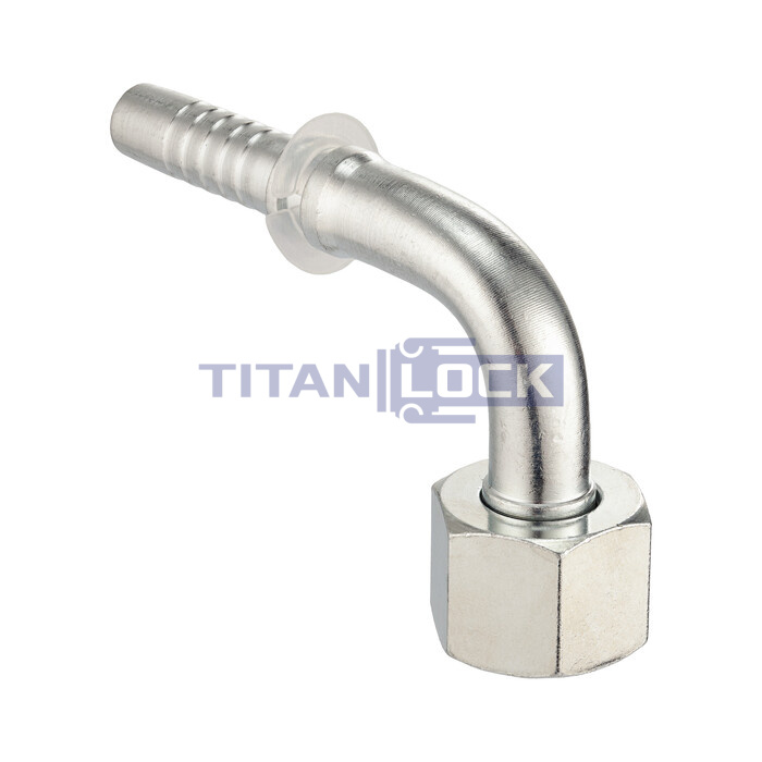 Фитинг DN 10 DKOS (Г) M20x1.5 (90), TL-DKOS10F20X1.5-90 TITAN LOCK