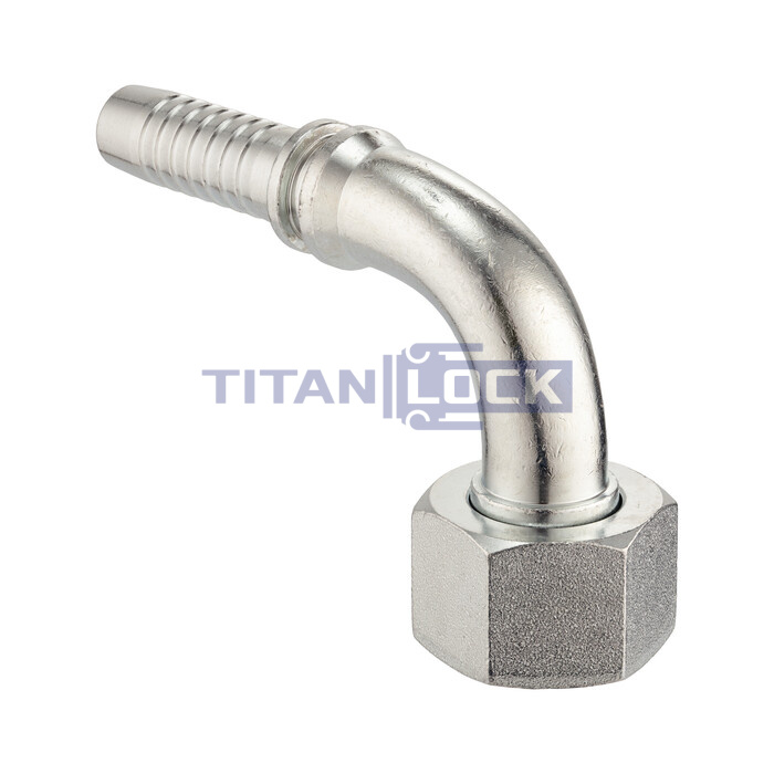 Фитинг DN 06 DK (Г) M14X1.5 (90), TL-DK06F14X1.5-90 TITAN LOCK