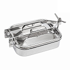 Люк прямоугольный под давление нерж.304, 760х460 мм TLTR76X46SP TITAN LOCK