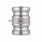 Камлок нержавеющий тип AA (переходник ниппель 3" х ниппель 3"), AISI316, TL300AASS TITAN LOCK