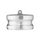Камлок алюминиевый тип DР, заглушка для розетки 8", TL800DPAL TITAN LOCK