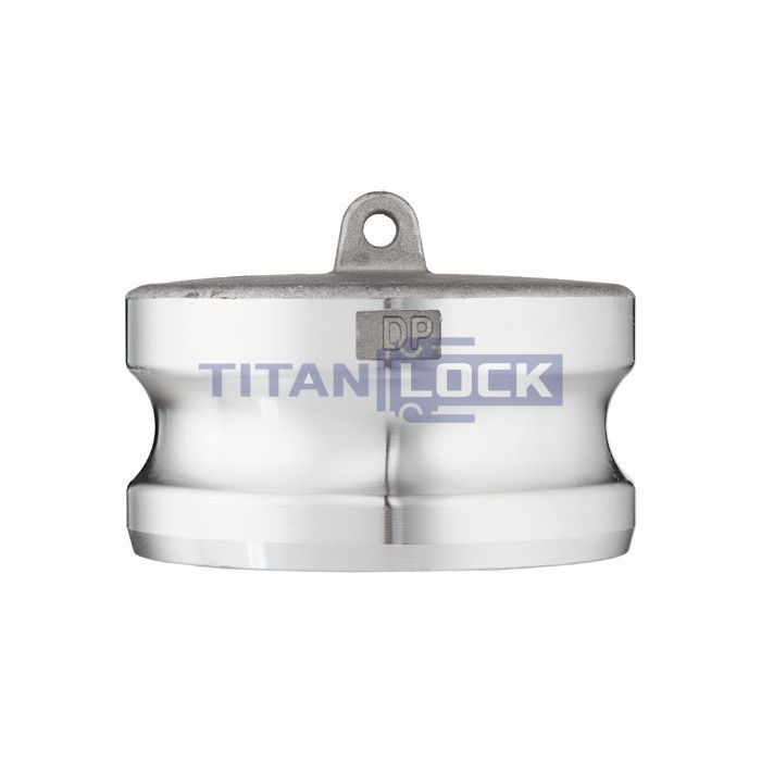 Камлок алюминиевый тип DР, заглушка для розетки 4", TL400DPAL TITAN LOCK