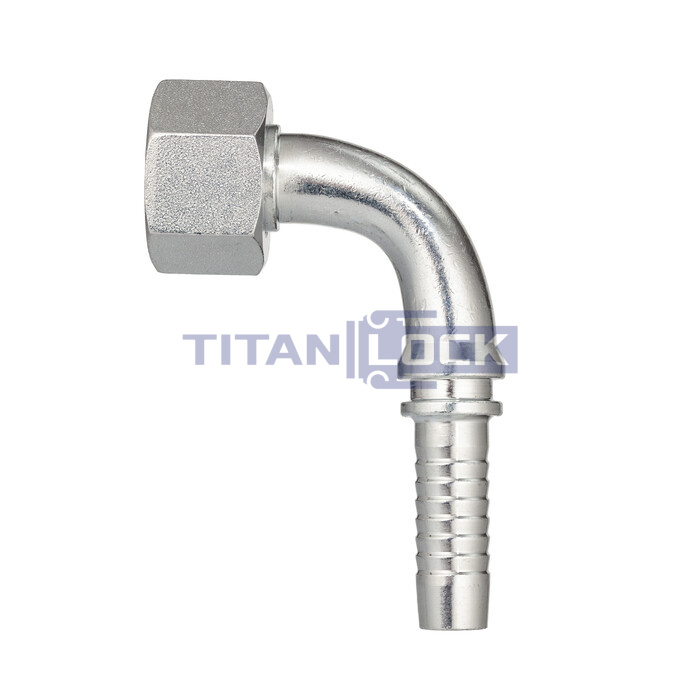 Фитинг DN 16 BSP (Г) 3/4" (90), TL-BSP16F3/4-90 TITAN LOCK