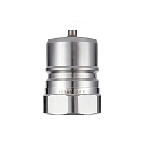 БРС серия А, ISO 7241-A, ниппель, нерж. сталь, 1/2in TL4AM-S TITAN LOCK