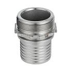 1,5in, штуцер с наружной резьбой под рукав, нерж. сталь, TLSM38SS TITAN LOCK