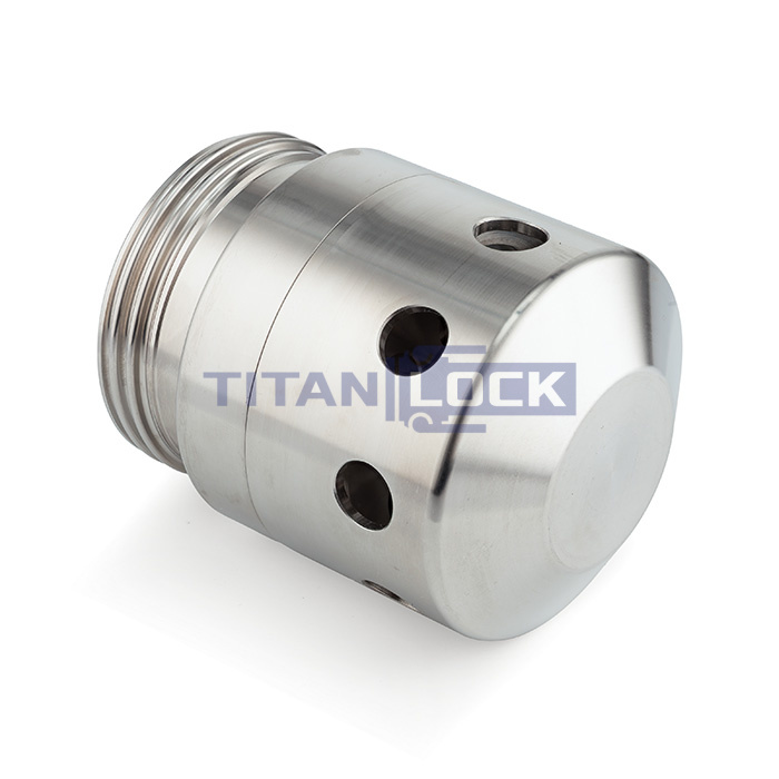 Вакуумный клапан нержавеющий, DN40, TLVV40-S TITAN LOCK