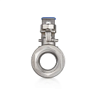 Кран шаровый двухсоставной НР-ВР, резьба BSP 1 1/2", нерж. 304, TL150BVC-FM TITAN LOCK