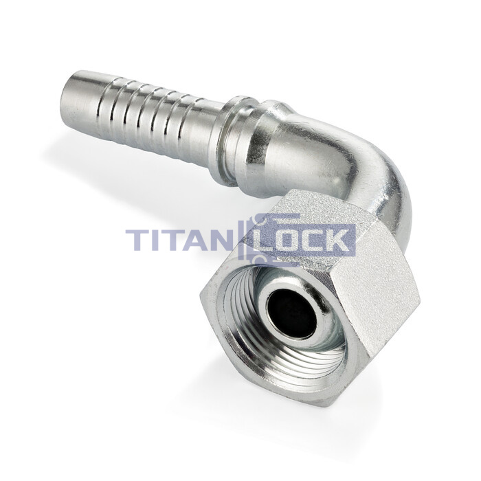 Фитинг DN 16 BSP (Г) 3/4" (90), TL-BSP16F3/4-90 TITAN LOCK