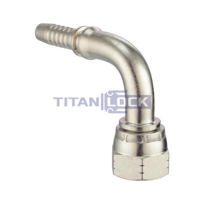 Фитинг DN 06 JIC (Г) 9/16" (90), TL-JIC06F9/16-90 TITAN LOCK