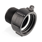 Переходник на Еврокуб наруж.резьба, S60x2 BSP, полипроп., TLEC60x2AE TITAN LOCK