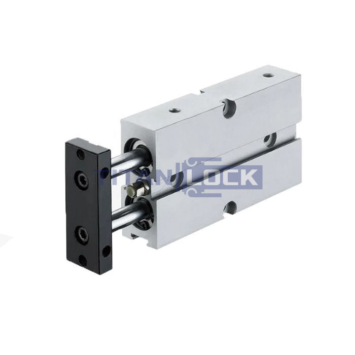 Пневмоцилиндр двухпоршневой серии TN, 25X30, TLP-PC25X30TN TITAN LOCK