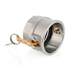 Камлок алюминиевый тип D розетка, внутр. резьба BSP 8", TL800DAL TITAN LOCK