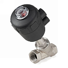 Седельный клапан наклонный, нерж. 304 с пневмоприводом (полипроп.), DN50 TL50CPAVPP TITAN LOCK
