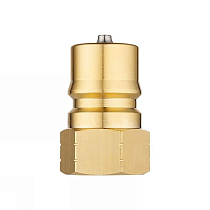 БРС серия B, ISO 7241-B, ниппель, латунь, 1/2in TL4BM-B TITAN LOCK