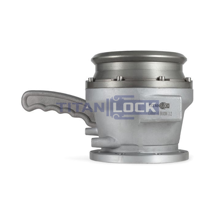 Адаптер API, с рукояткой, без смотрового стекла, алюминий, 4in, TL400API-H TITAN LOCK