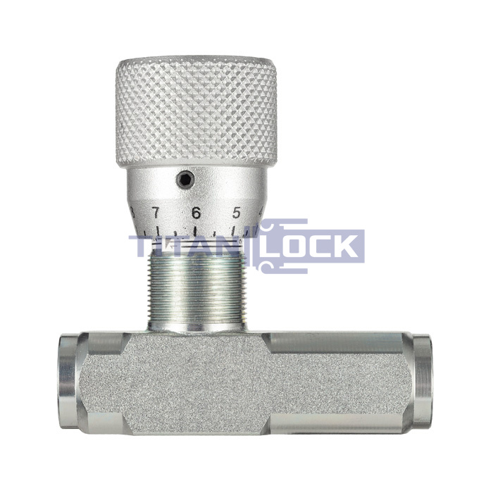 Гидравлический дроссель однонаправленный, 3/4", BP/BP, сталь, TL1WHT3/4FF TITAN LOCK