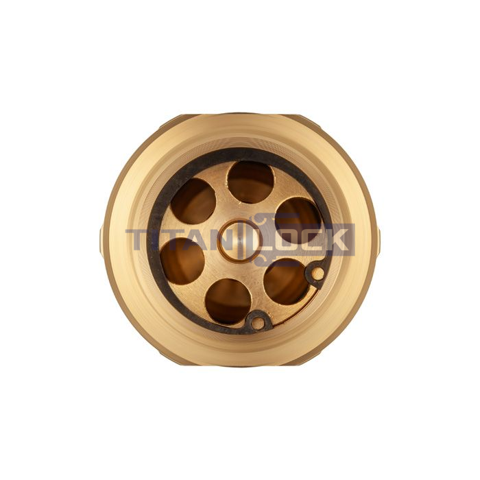 БРС серия W резьбовая, ниппель, латунь, резьба NPT, 3/4in TL6WMN TITAN LOCK