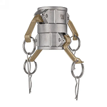 Камлок алюминиевый тип DD (переходник розетка 2" х розетка 2"), TL200DDAL TITAN LOCK
