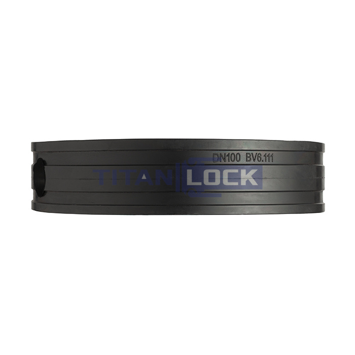 Уплотнение дискового затвора DN32, EPDM (черный), DIN TLSDG32EP TITAN LOCK