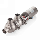 Односедельный клапан распред. с пневмоприводом, нерж. под приварку, DN65, тип 21, TL65ODVP-21-WD TITAN LOCK