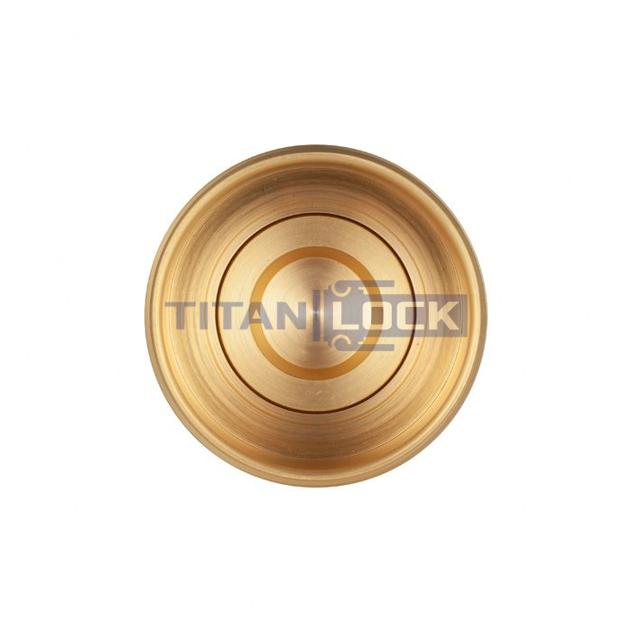БРС серия W резьбовая, ниппель, латунь, резьба NPT, 3/4in TL6WMN TITAN LOCK