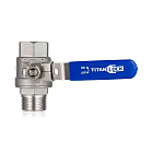 Кран шаровый двухсоставной НР-ВР, резьба BSP 1 1/2", нерж. 304, TL150BVC-FM TITAN LOCK