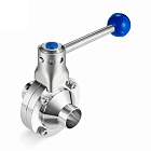 Кран шаровый нержавеющий (AISI304) DN25, типа сварка-сварка, DIN TLHBV025WDS TITAN LOCK