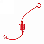 1in, заглушка для БРС серии B, ISO 7241-B, гибкий пластик TL8B-DP TITAN LOCK