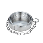 Молочная гайка глухая с цепочкой DIN 11851 DN20 нерж. 304 TL20NBCHS TITAN LOCK