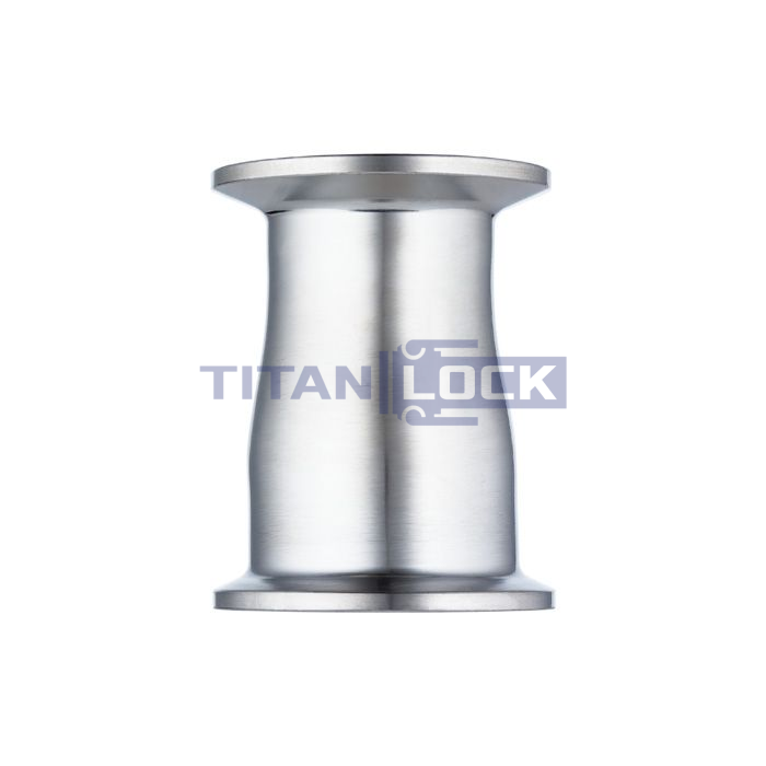 Переходник концентрический Clamp, DN 40 x DN 32, нерж. сталь 316, TLCR40-32SS TITAN LOCK