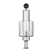 Шпунт-аппарат прямой, до 2,2 бар, под Clamp DN20 нерж. 304 TL20TGMS-CL TITAN LOCK