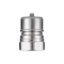 БРС серия А, ISO 7241-A, ниппель, нерж. сталь, 3/8in TL3AM-S TITAN LOCK