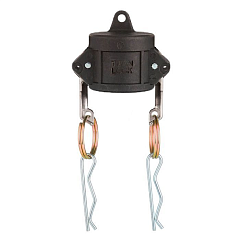 Камлок полипропиленовый тип DC, заглушка для ниппеля 1/2", TL50DCPP TITAN LOCK
