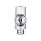 Верхний кран уровнемера DN15 (трубка 20мм), нерж. 304, TL015UTLS TITAN LOCK